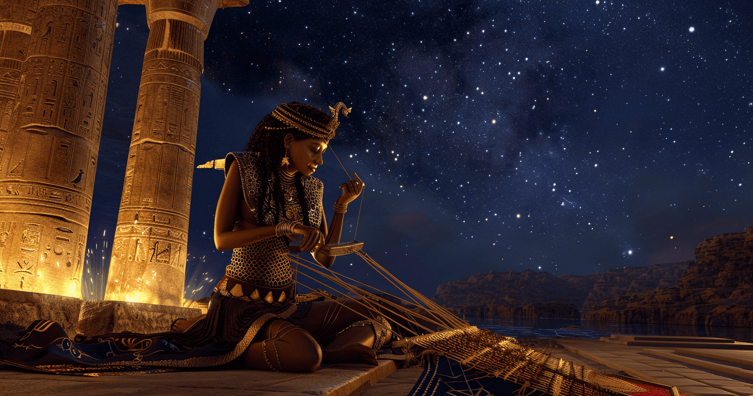 The Spider Goddess Neith, Spinner of Destiny - Iseum Sanctuary